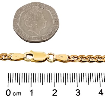 9ct gold 10.8g 16 inch curb Chain